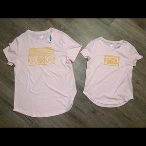 NWT SET of mommy N me shirts!